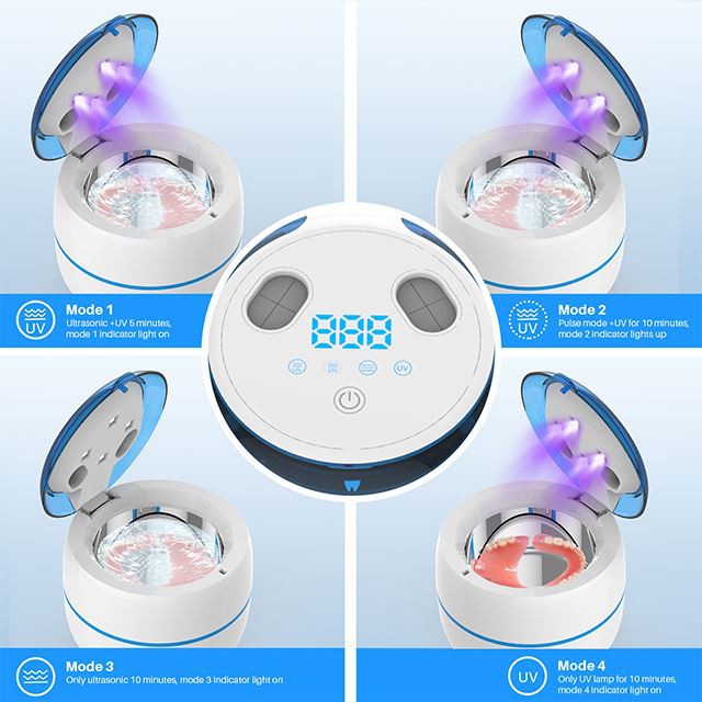 3.Ultrasonic Teeth-Cleaning at home